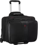 Patriot Ensemble De 2 Bagages Pour Ordinateur Portable 17 Pouces, Sacoche Amovible Pour Ordinateur Portable 15,6 Pouces, 25 L, Femmes Hommes, Bureau Affaires Voyages, Noir, 600662