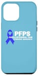 Coque pour iPhone 12 Pro Max Blue Ribbon PFPS Sensibilisation au syndrome de douleur fémorale rotulienne