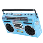 Cassette Tape Player Portable BT Recorder Player FM MW SW1 SW2 4 Band Sound Set