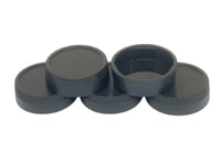 5X Nikon Rear Lens Cap Nikon F mount Back Cap Fits Nikon F Mount DSLR Lenses