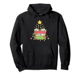 Books Xmas Tree Ornaments Reading Lover Christmas Books Pullover Hoodie