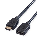 Value HDMI High Speed Extension Cable with Ethernet ST-BU 1m