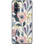 Xiaomi Mi Note 10 Pro Gennemsigtigt Telefoncover Blomsterglädje