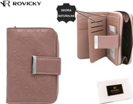 Rovicky Dame Lommebok Med Preget Monogram - Rovicky Nosize