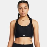 Brassière de sport à maintien supérieur Under Armour Infinity 2.0 pour femme Noir / Blanc M D-DD