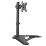 Maclean MC-987 Support de Moniteur pour écran 13-27" Support de Moniteur Support autoportant VESA 75x75 100x100, Charge jusqu'à 8 kg