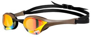 Arena Lunettes de Natation Cobra Ultra Swipe Miroir Jaune Copper Choco 002507