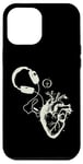 iPhone 12 Pro Max Headphones and heart #2 for EDM Lovers and DJs Case