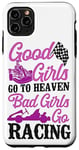 iPhone 11 Pro Max Go Kart Racing Girl Female Vintage Good Girls Go To Heaven Case