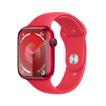 Apple Watch Series 9 45 mm Numérique 396 x 484 pixels Écran tactile Rouge Wifi GPS (satellite) - Neuf