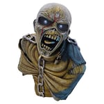 Nemesis Now Iron Maiden Boîte Buste Piece of Mind (Petit) 12 cm, résine, Produit sous Licence Officielle Iron Maiden, boîte Buste Eddie, boîte de Rangement moulée en résine, Peinte à la Main