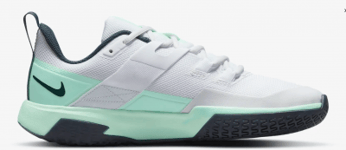 Nike NIKE Vapor Lite Hardcourt White/mint Women (36)