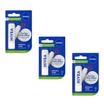 Nivea Lip Care Repair and Care  SPF 15 4.8g 100% organic Jojoba Oil x 3