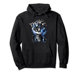 Marvel Thor: Love and Thunder Thor Black and White Color Pop Pullover Hoodie