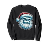 Funny Xmas Abominable Snowman Bigfoot Yeti Retro Christmas Sweatshirt