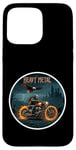 Coque pour iPhone 15 Pro Max Heavy Metal Thrash Hard Rock Horreur Rocker Tenue moto