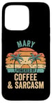 iPhone 15 Pro Max MARY Vibes Only Cute Retro Girls MARY Name Case