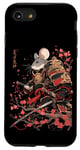 iPhone SE (2020) / 7 / 8 Samurai Mouse Kanji - Japanese Warrior with Katana Sword Case