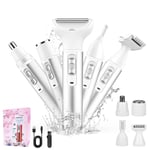 Electric Lady Shaver for Women, 5 in 1 Cordless Bikini Trimmer Razor for Wome...