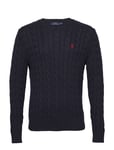 Polo Ralph Lauren Cable-Knit Cotton Sweater Marinblå