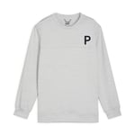 Puma Cloudspun Crewneck Genser Junior Grå L/164