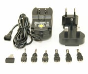 Ex-Pro® AC/DC Multi Voltage Mains Adapter Switchmode Power Supply, 3v 1000mA