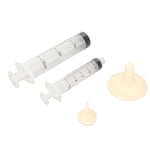 Pet Feeding Nipple Syringe Transparent Scale Pet Milk Medicine Feeder