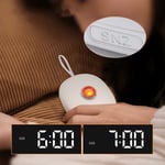 Digital Shaker Clock Vibrating Alarm Clock Battery Powered For Home Dormitory