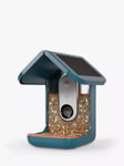 Bird Buddy Smart Camera Bird Feeder with Solar Panel, Blue