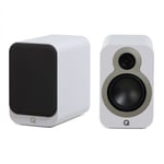 Q Acoustics 3020c Speakers - Bookshelf Compact 2-Way Home Loudspeakers White