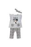 Minnie Mouse Print Cotton 3-Piece Baby Gift Set