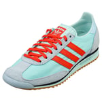 adidas Sl 72 Og Womens Fashion Trainers in Aqua Red - 5.5 UK