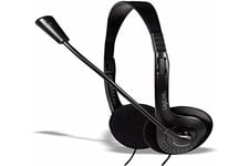 LogiLink HS0052 Stereo Headset Headphones with Microphone Easy VOIP  (US IMPORT)