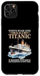 Coque pour iPhone 11 Pro Max Titanic Expert – White Starline RMS Titanic Garçons Filles