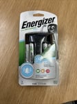 (GGG) Energizer 4 AA 2000mAh Batteries with Pro Battery Charger