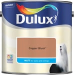 Dulux Matt Interior Walls & Ceilings Emulsion Paint 2.5L - Copper Blush