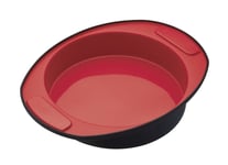 MasterClass Smart LFGB grade Approve Silicone 2.5 cm Flexible Round Cake Pan