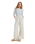 Roxy Pantalon LEKEITIO Break Mid Pant Femme Beige XS