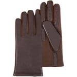 Gants Isotoner  Gants Femme tactiles cuir de mouton Marron