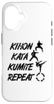 Coque pour iPhone 16 Karate Pillars Martial Artist