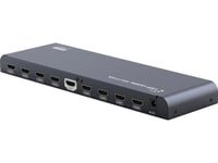 Premiumcord Premiumcord Hdmi 2.0 Splitter 1-8 Portar, 4K X 2K/60Hz, Full Hd, 3D, Cerný