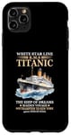 Coque pour iPhone 11 Pro Max Titanic Expert – White Starline RMS Titanic Garçons Filles