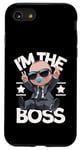 Coque pour iPhone SE (2020) / 7 / 8 Baby Boss « I'm The Boss » Like A Boss Kids