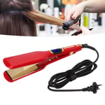 Ceramic Flat Iron Red Ergonomic Handle Fast Heating Smart Thermostat Hair UK