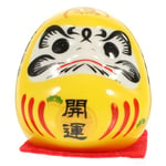 Vaguelly Oeufs du Dharma Figurine Japonaise Daruma Statues Zen du Dharma Oeuf Ornement Porte Ornements De Bodhidharma Poupée pour Voiture de Magasin de Bureau à Domicile