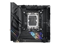 ASUS ROG STRIX B760-I GAMING WIFI - Moderkort - mini ITX - LGA1700-uttag - B760 Chipuppsättning - USB 3.2 Gen 1, USB-C 3.2 Gen 1, USB-C 3.2 Gen 2x2,