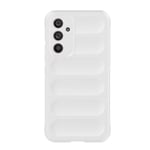 Case for Samsung Galaxy A54 5G Silicone Gel Flexible and Robust White