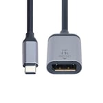 chenyang CY 4K 2K 60hz USB-C Type C mâle vers Displayport femelle Moniteur DP Câble adaptateur pour tablette, téléphone et ordinateur portable