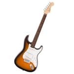 Squier by Fender Debut Collection Stratocaster Electric Guitar, Laurel Fingerboard, White Pickguard, 2-Colour Sunburst