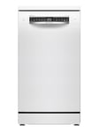 Bosch SPS4HMW49G Series 4, Free-Standing Dishwasher 45 cm, Ideal Dry, Intensive Zone, White